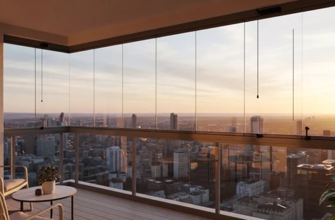 Envidraçamento de Sacadas