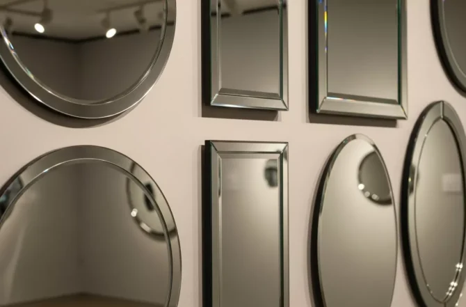 Espelhos Bisotados e Lapidados