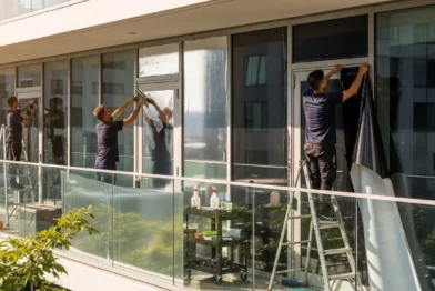 Instalação de Películas de Controle Solar