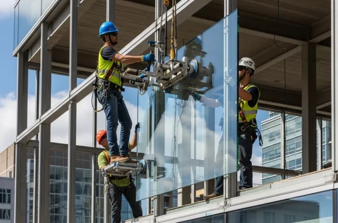 Instalação de Vidros Temperados