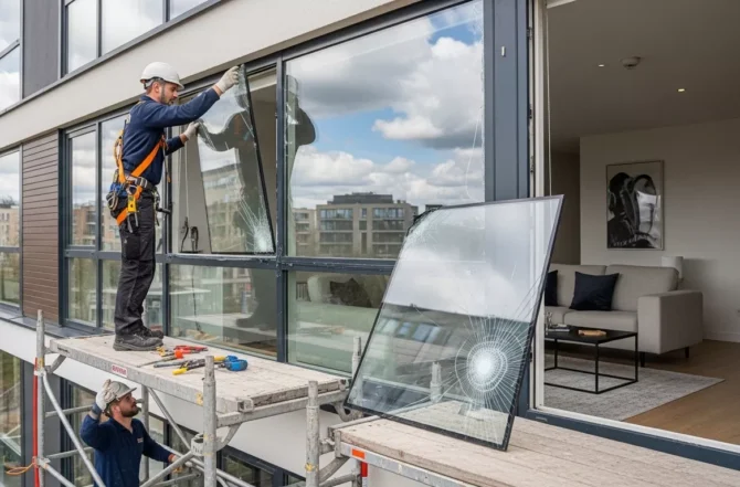 Manutenção e Substituição de Vidros