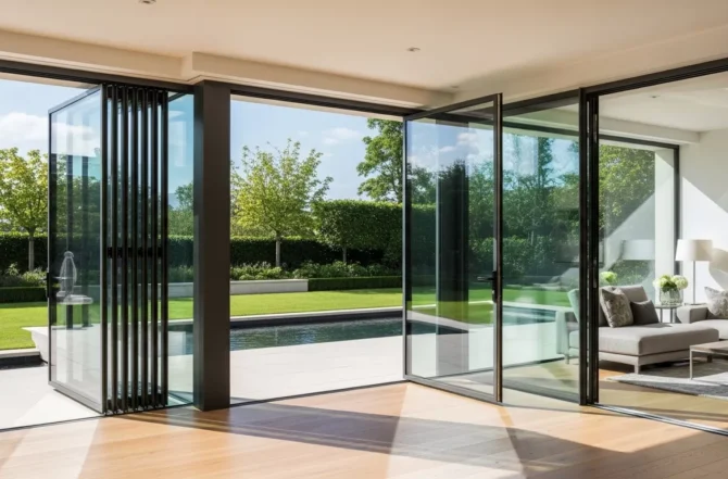 Portas de Correr ou Pivotantes em Vidro